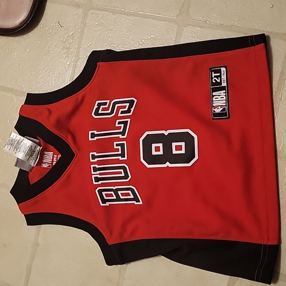 Toddler bulls jersey